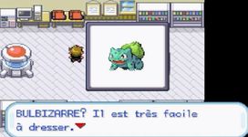 une photo d'Ã©cran de Pokemon Vert Feuille sur Nintendo Game Boy Advance